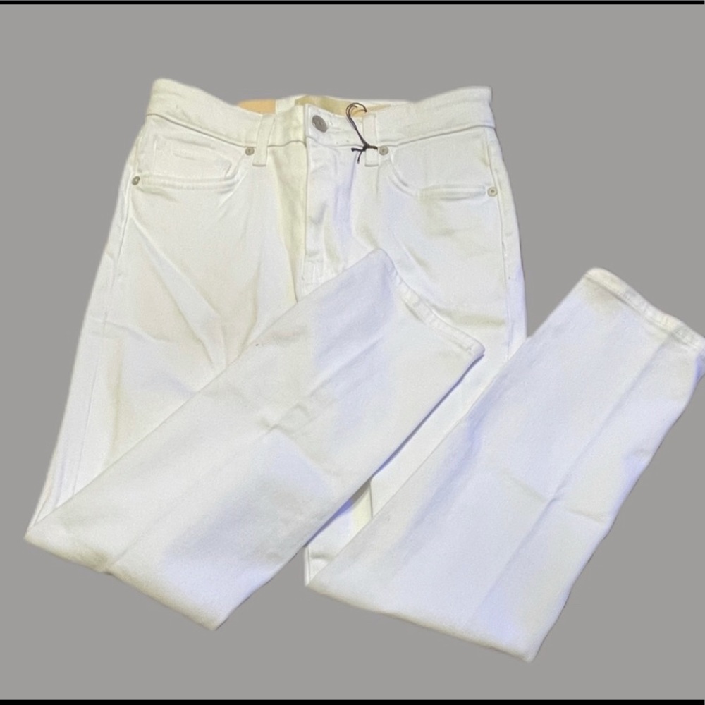CQY White Ankle Jeans - Picture 1 of 2